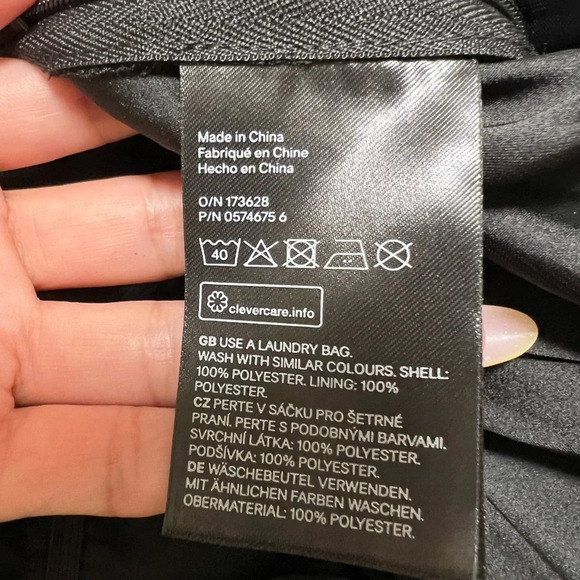 H&M SATIN JUMPSUIT Size2 - Picture 13 of 14